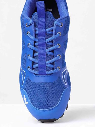 Image of Wildcraft Orion Outdoor Shoes for Men's | Trekking and Hiking Anti-Skid Outdoor Boots with Rubber Sole | Comfortable & Lightweight Design with Shock Absorption - 11 (Navy)