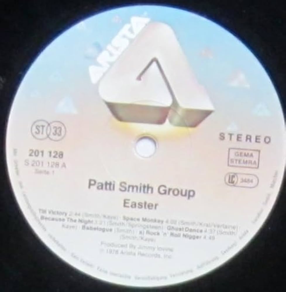 美品　PATTI SMITH GROUP / EASTER レコード PATTI SMITH GROUP 