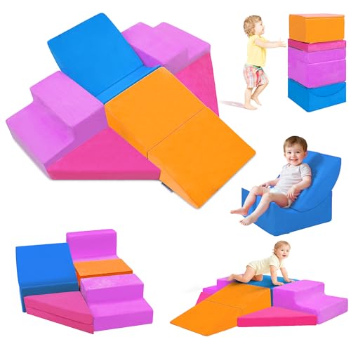 Kayfia Toddler Foam Climbing Blocks Play Set