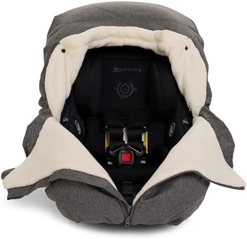 Car Seat Covers for UPPAbaby Aria, Aria V2, Mesa, Mesa V2, Mesa V3 Infant Car Seats, Warm and Ultra-Plush Waterproof car seat Cover, Footmuff, Winter Cover Universal. nfant Car Seats - 5