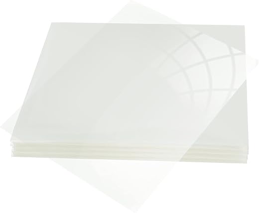 True-Ally Inkjet Printer Transparency OHP Film, 25 Sheets, 8.5 x 11 cm, Clear (25)