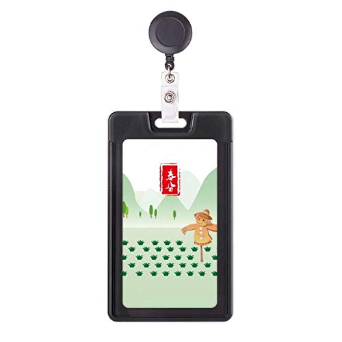 Funda retráctil para tarjetas Vernal Equinox con acabado premium y clip reforzado