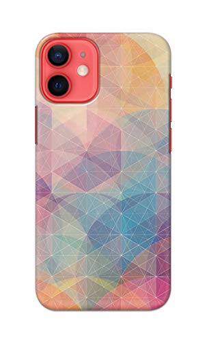 Image of Printed Hard Back Cover Case for Apple iPhone 12 | iPhone 12 Pro Back Cover (Crumpled Paper Design) -1803