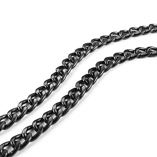 Corrente de bolsa de metal de 120 cm para alça de bolsa de ombro feminina DIY alças de substituição,