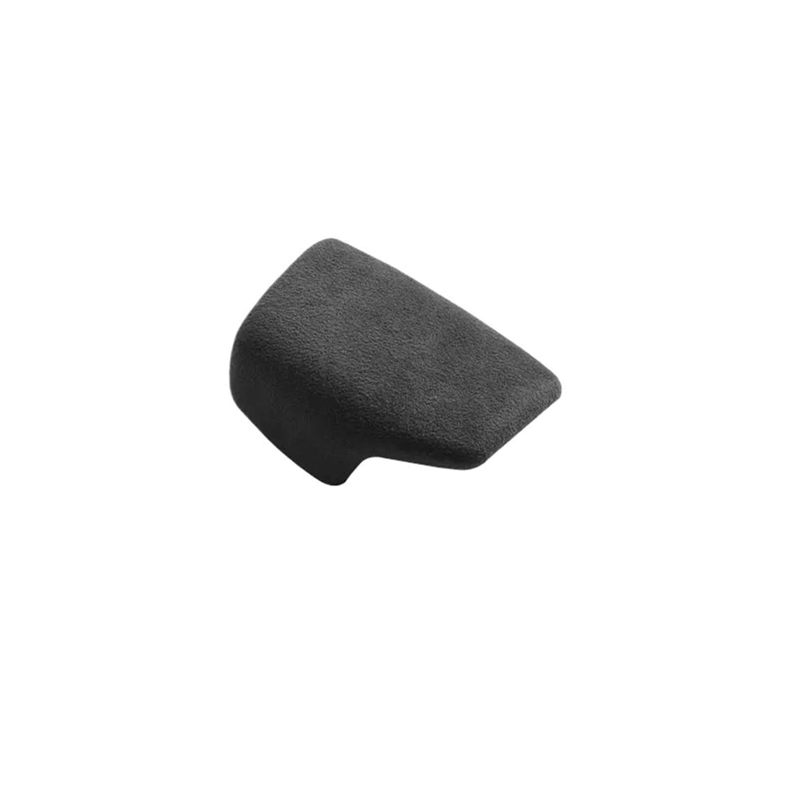 Gear Knob Cover Fit for Audi Sport B9 F5 FY A4 S4 A5 S5 RS4 RS5 Q5L SQ5 Q5 Q7 Gear Shift Knob Cover Trim Made of Alcantara Car Interior Gear Shifter(Black RHD)
