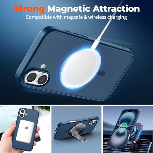 Image of AIBEX Back Cover for Samsung Galaxy S23 Ultra 5G MagSafe Compatible | Slim Case with Wireless Charging Support | Anti-Scratch, Anti-Fingerprint & Lightweight Military-Grade Protective Cover - Black