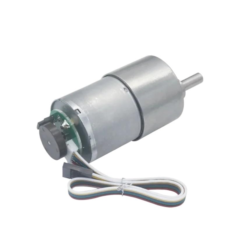 JGB37-3530B Durchmesser 37 mm Ganzmetallgetriebe 12 V 24 V Gleichstrom-Getriebemotor Encoder 7 U/min bis 1600 U/min Getriebemotor Motop Exzentrische Welle mit hohem Drehmoment(Motor,24V76RPM)