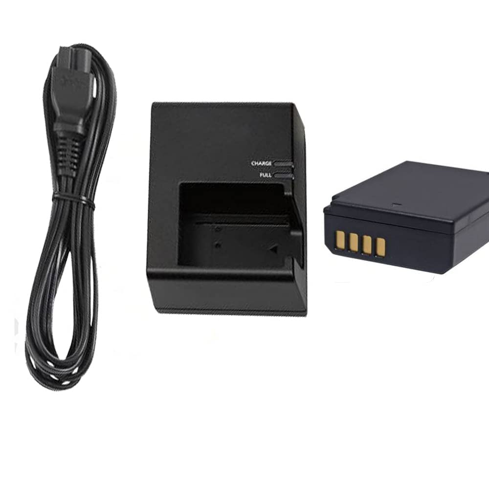 Combo LP-E10 Camera Charger with Rechargeable Battery Pack and Power Cable Compatible with Canon Camera EOS 1100D 1200D 1300D, Rebel T3 T5 T6, Kiss X50 X70 X80-picture-13