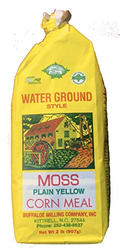 Moss Water Ground Yellow Corn Meal 2 Lbs