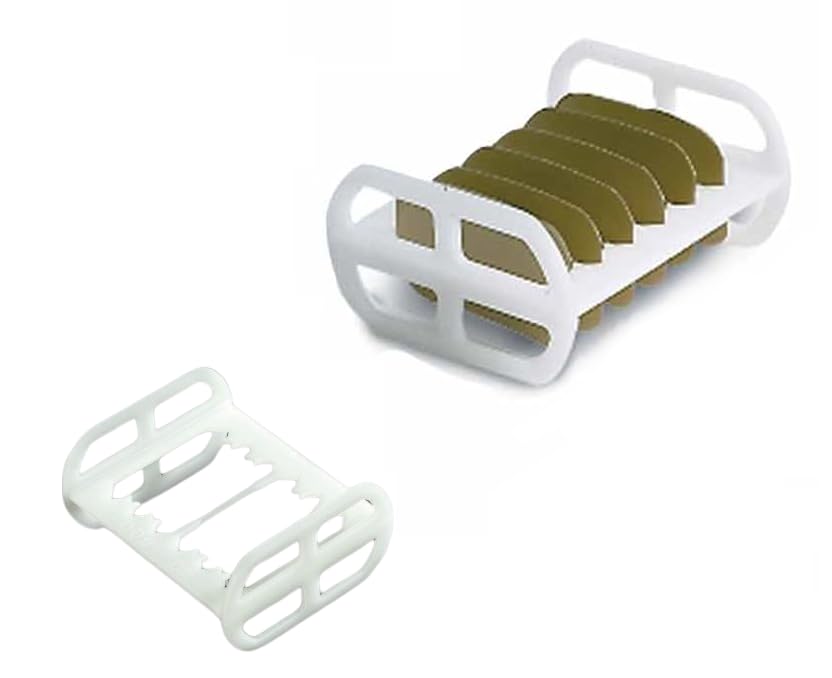 AmeriCan Goods 5/Pack Dental #0 & #00 Film Carrier White Plastic X-R Replacement Dental Film Holder Carrier