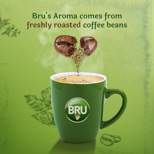 Image of Bru Instant | Aromatic Coffee From South Indian Plantations | Premium Blend of Robusta & Arabica Beans For a Rich Coffee Experience | 150g (Pack of 2)