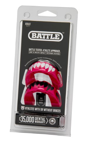 image for Battle Fangs Football Mouthguard – Sports Mouth Guard with Removable