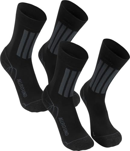 normani 2 Paar Antibakterielle X-Static Socken mit Silberfäden speziell gegen Schweißfüße mit ANTI-GERUCHS-FUNKTION