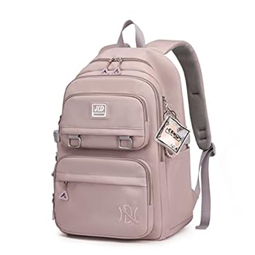 Mochila feminina bolsa escolar impermeável bolsa notebook 15,6 polegadas mochilas casual grande nylon