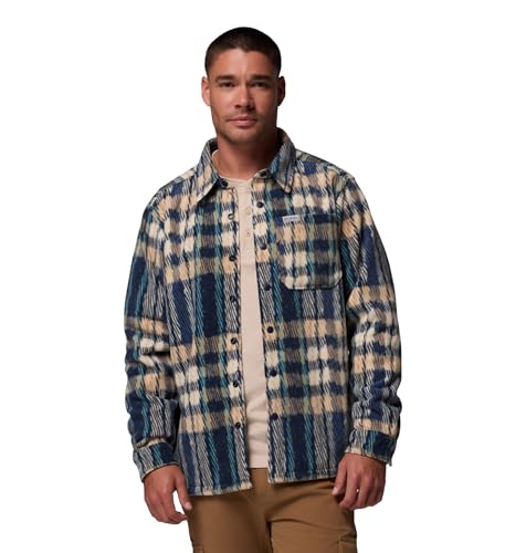Image of Columbia Mens Steens Mountain Printed Shirt Jacket Ii