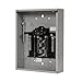 SIEMENS SN Series 100 Amp 12-Space 24-Circuit Main Breaker Plug-On Neutral Indoor Load Center, Grey