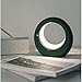 Produktbild PLEASUR Wake Up Light Wecker Digitaluhr Mute Kreative Mond Nachttischlampe Einstellbare Helligkeit Nachtlicht mit 14 LED-Lampe Perlen USB-Lade für Schlafzimmer Office Travel