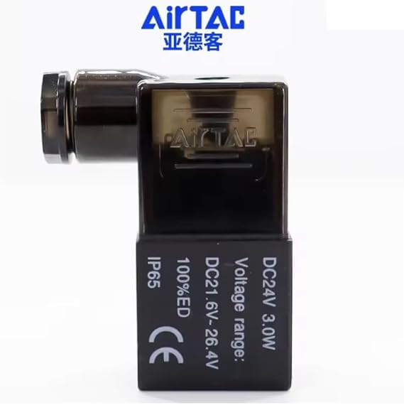 AirTAC Electromagnetic pneumatic valve 4v210-08 electromagnetic valve coil 220V 24V 12v4V310-10 electronic valve (4V110-06 coil DC24V)