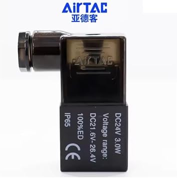AirTAC Electromagnetic pneumatic valve 4v210-08 electromagnetic valve coil 220V 24V 12v4V310-10 electronic valve (4V110-06 coil DC24V)