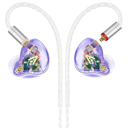 Image of Audiovance Vibes 202 HiFi Wired Earbuds, IEM in-Ear Monitor Headphones