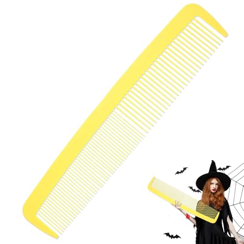 Peine gigante divertido amarillo para disfraz miniatura 1