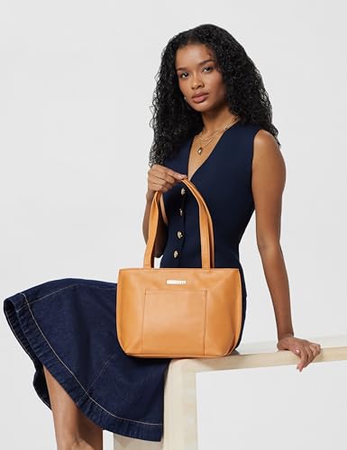 Caprese CLAIRE T medium structured handbag with top-zip closure — best satchel bags for women