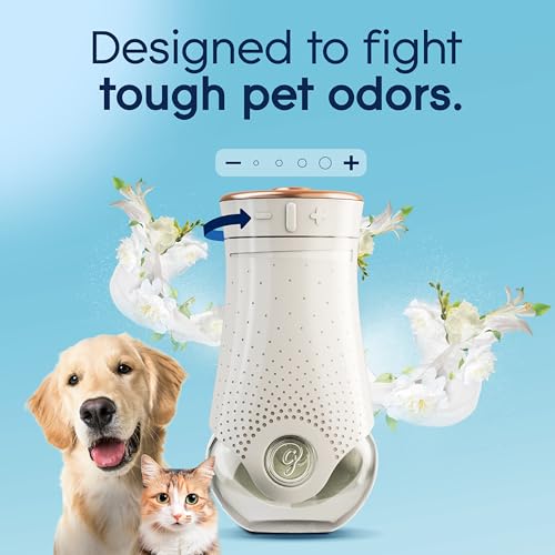 Glade PlugIns Refills Air Freshener Starter Kit, Pet Fresh Scent, Scented and Essential Oils for Home and Bathroom, 0.67 Fl Oz, 1 Warmer + 2 Refills - Image 3