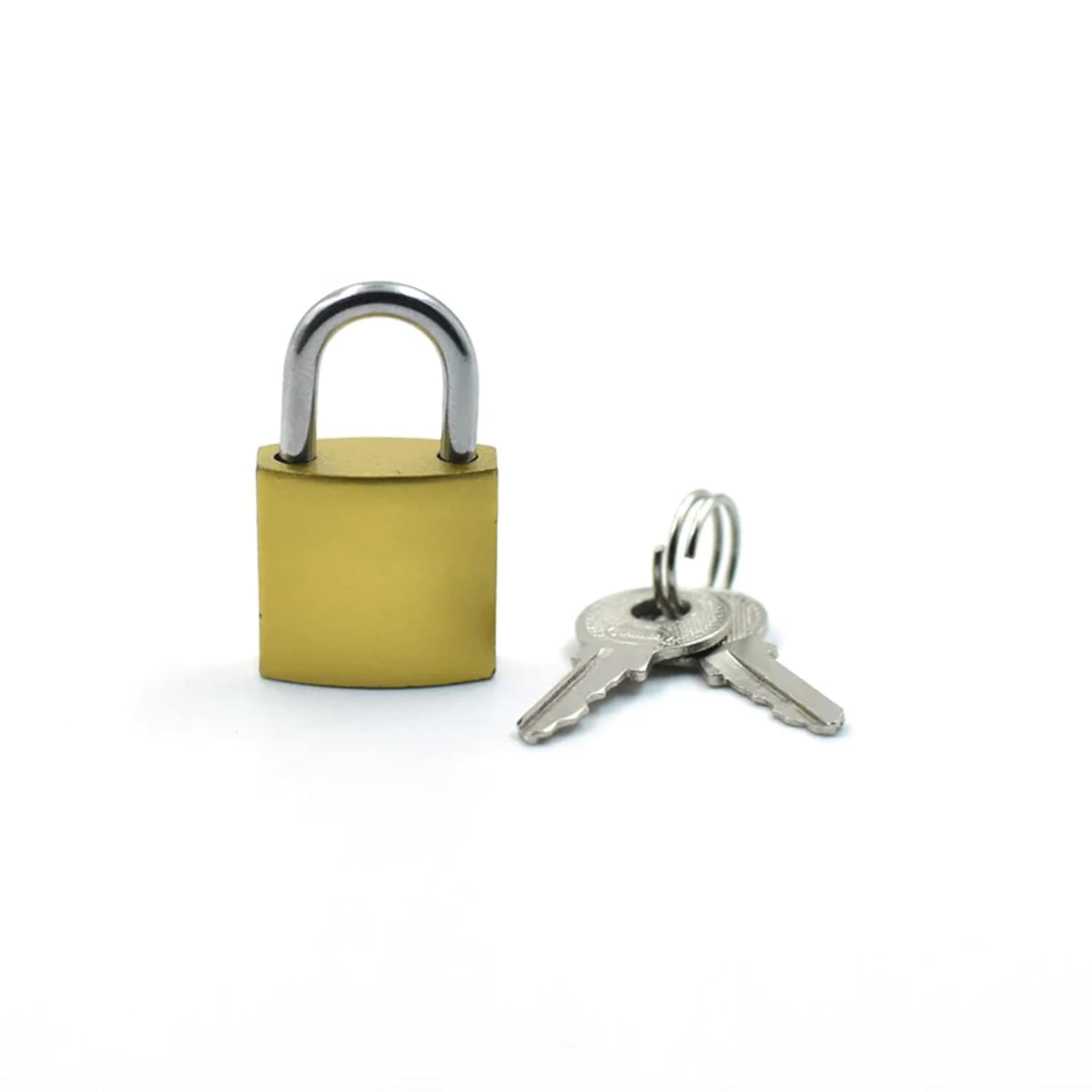 ikis Premium 20 mm Copper Lock with 2 Additional Keys | Ideal for Suitcase, Small Bag, Home shutters Cabinet-picture-14