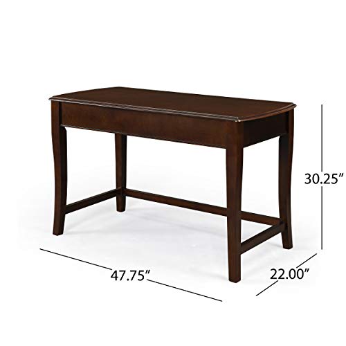 Christopher Knight Home Janice Transitional Lift-Top Standing Desk, Dark Walnut #TOP1