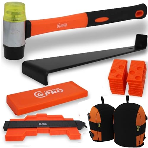 Carib Gear Pro Professional Laminate Flooring Tools Installation Kit with