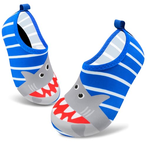 Image of VIFUUR Kids Water Shoes Girls Boys Quick Dry Aqua Socks for Beach Swim Outdoor Sports