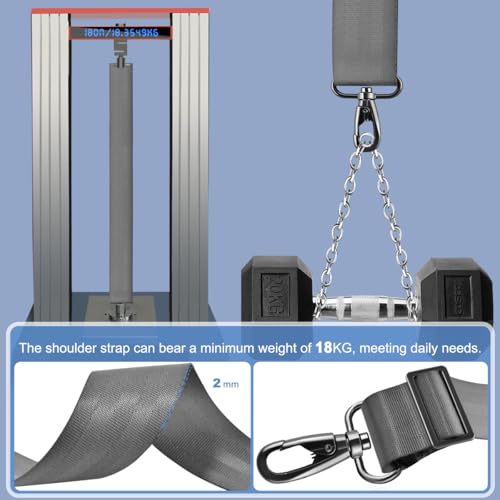 Image of ZINZ 3D Air Cushion Bag Strap 59 inch Adjustable Belt with Padded & Dual Clasps & Swivel Hooks, Comfort Strap for Bags