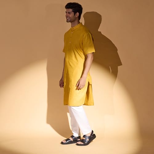 Image of Metro Men Faux Leather Comfort Sandal
