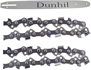 Dunhil 2 Pack 043 55dl 16-Inch Chainsaw Bar and 1 Chainsaw Guide bar Fits for Stihl MS170 MS171 MS180 61PMM355, for Oregon 90PX055 90PX R55 3 Chains