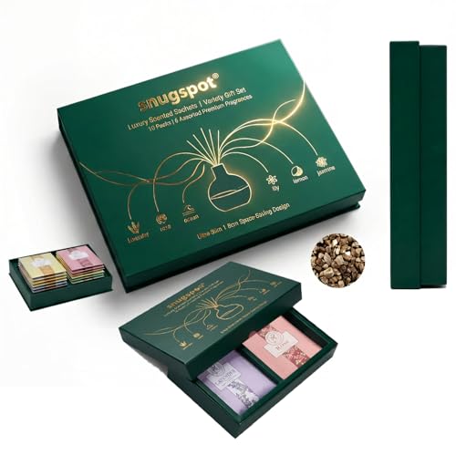 Set de 10 Sachets Ambientadores con 6 Fragancias Premium