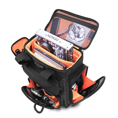 Image of UDG U9022BL /OR Large Producer Bag - Black /Orange