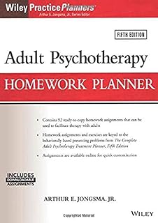 Adult Psychotherapy Homework Planner, 5th Edition (PracticePlanners)