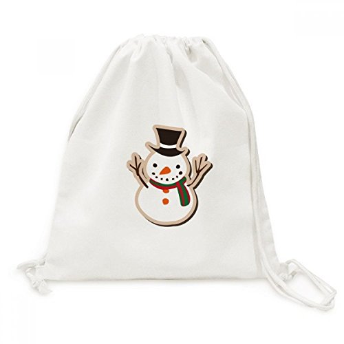 Sac à dos bonhomme de neige de Noël en toile un cadeau parfait