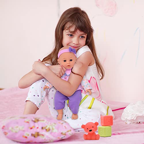 Soft Body Baby Doll, 14 Inch Doll With Clothes Set And Accessories #TOP4