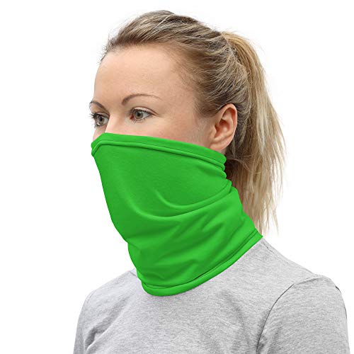 Lime Green Breathable Washable Neck Gaiter3