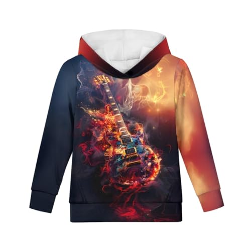 Image of GLUDEAR Teen Boys Girls Novelty Animal Galaxy Hoodies Sweatshirts Pullover