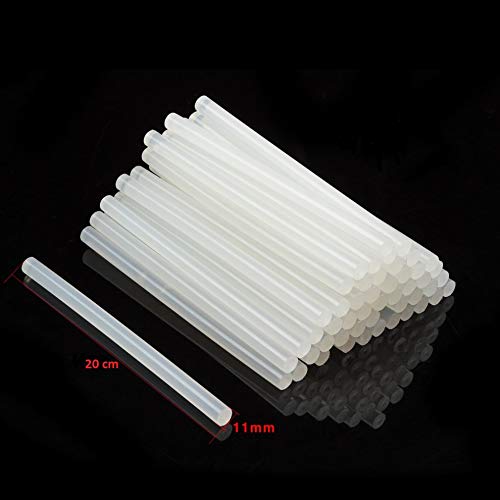 Image of Invento 40W Electric Heating Hot Melt Glue Gun with 5pcs 11mm Adhesive Glue Stick Hot Trigger Repair Tool