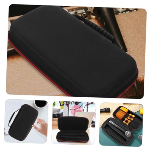 ERINGOGO 2 pcs Portable Handheld Microphone Case EVA Hard Shell Mic Storage Bag with Zipper for Travel and Mic Protection miniatura 4