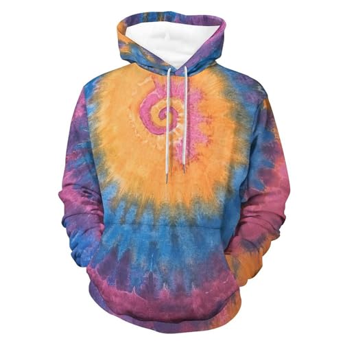 Sweatshirt Tourbillons Arc-en-Ciel idéal pour vos sorties décontractées et soirées fraîches S