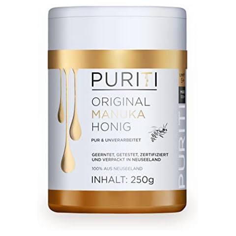 PURITI Manuka Honig MGO 100+ 250g aus Neuseeland Cover