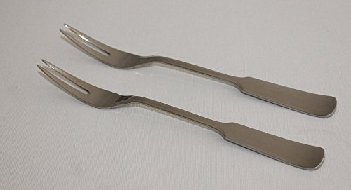 Lot de 2 fourchettes à découper en acier inoxydable 18/10 - Modèle Spaten Picard & Wielpütz Solingen 180 mm