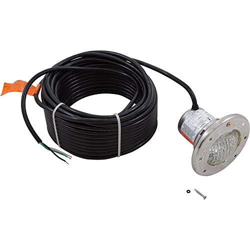 Pentair 77360300 Stainless Steel AquaLight Halogen Quartz Light 120-Volt 250-Watt, 100-Feet Cord