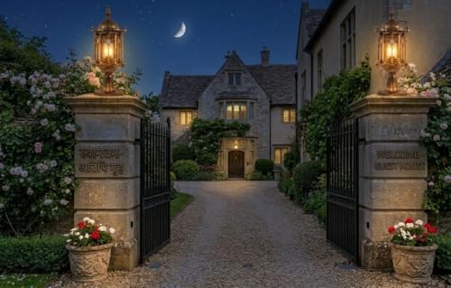 Image of Aluminium Cast Rust-Resistant Water-Proof Outdoor Gate Light Gate Light (ALALKILA)