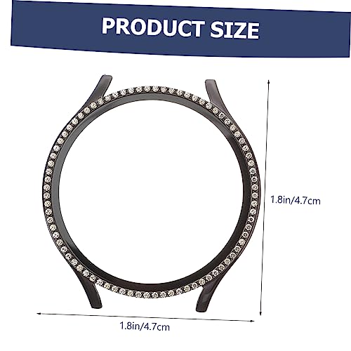 2 pezzi Cover Protettiva per Rotonda Antigraffio Custodia Sottile e Leggera per Watch Accesso Facile Pulsanti e Sensori Protezione per Smartwatch Elegante