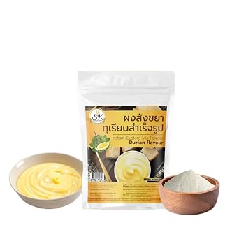 Instant Custard mix powder Durian Flovour powder 100g